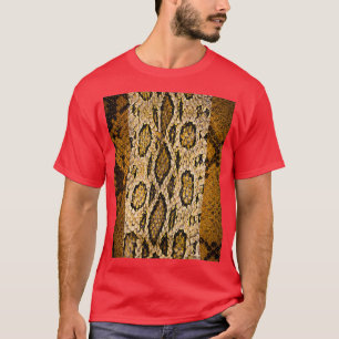 Snake Skins Photo Fashion Texture Design  T-Shirt