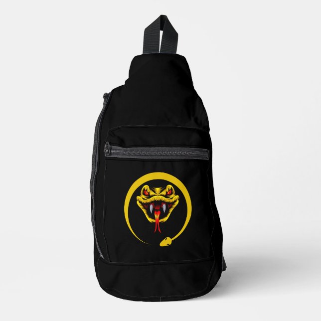 snake sling bag (Front)