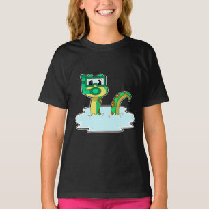 Snake Swimming Swimming goggles T-Shirt
