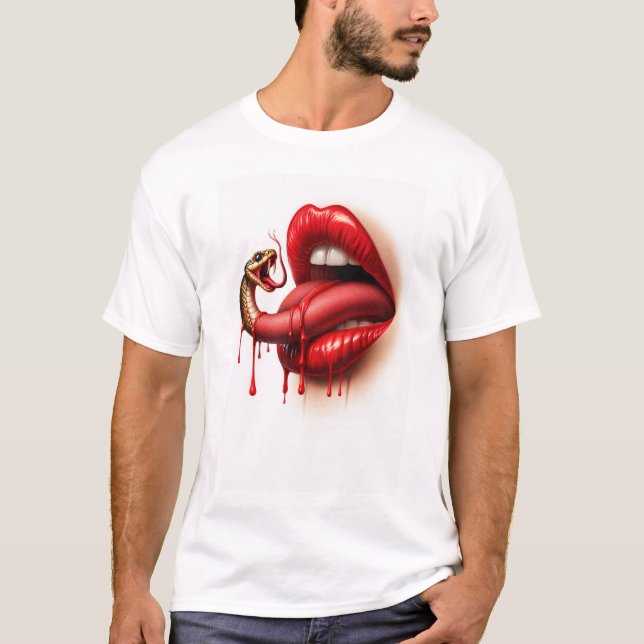 Snake Tounge T-shirt  (Front)