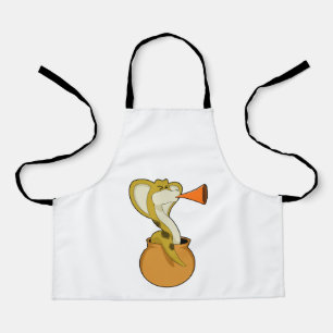 Snake Trumpet Music Apron