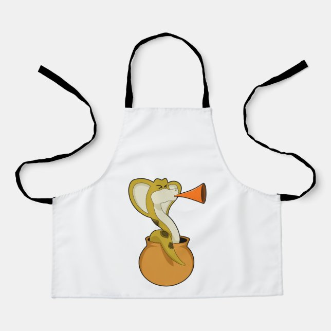 Snake Trumpet Music Apron (Front)