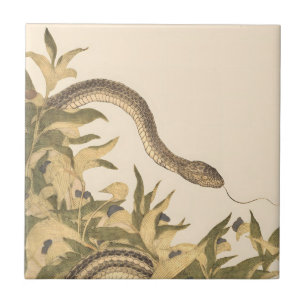 Snake Vintage Cream Tile