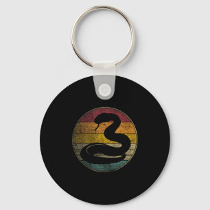 Snake - Vintage Love Women Kids Men Retro Graphic Key Ring