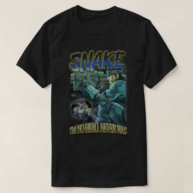 Snake Vintage Rapper Tee (Design Front)