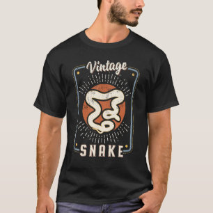 Snake Vintage Retro Classic Animal Love T-Shirt