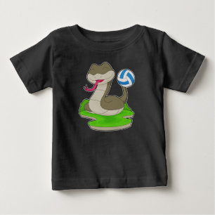 Snake Volleyball player Volleyball Baby T-Shirt