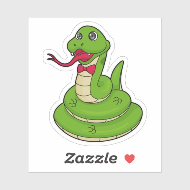 Snake with Bow tie (Sheet)