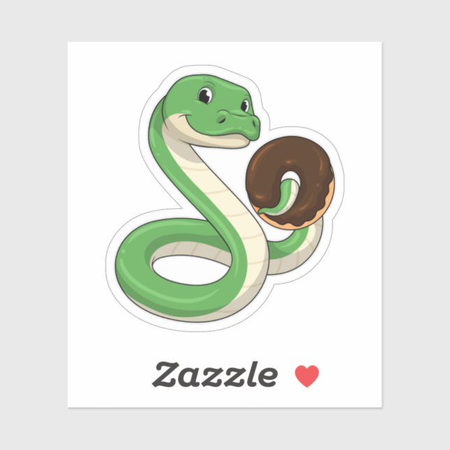 Snake with Donut (Sheet)