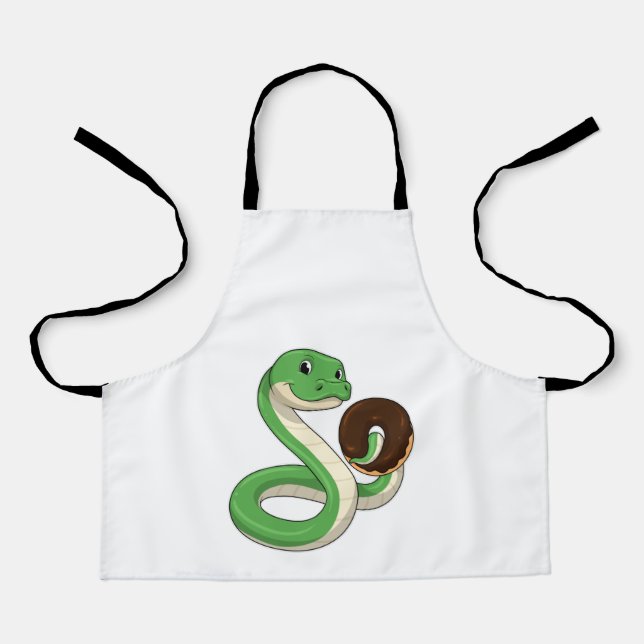 Snake with Donut Apron (Front)