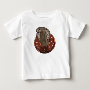 Snake with Donut Baby T-Shirt