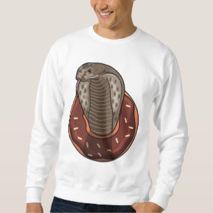 Snake with Donut Sweatshirt