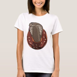 Snake with Donut T-Shirt