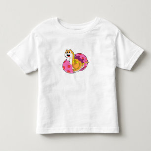 Snake with Egg Toddler T-Shirt