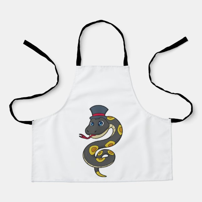 Snake with Hat Apron (Front)