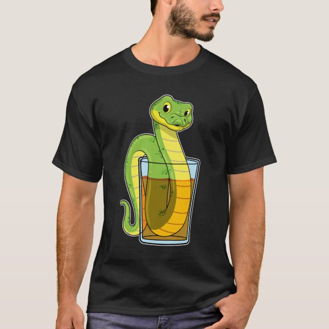 Snake with Juice T-Shirt (Front)
