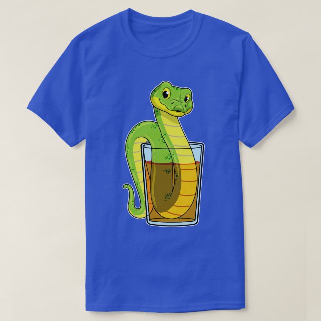 Snake with Juice T-Shirt (Design Front)