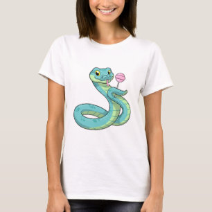 Snake with Lollipop T-Shirt