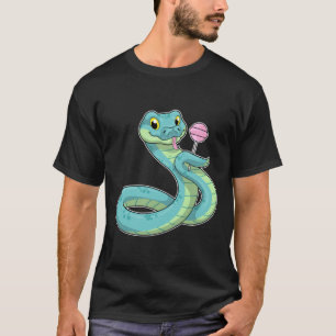 Snake with Lollipop T-Shirt