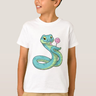 Snake with Lollipop T-Shirt
