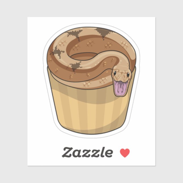 Snake with Muffin (Sheet)