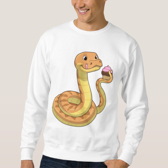 Snake with Muffin Sweatshirt (Front)