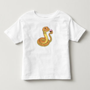 Snake with Muffin Toddler T-Shirt
