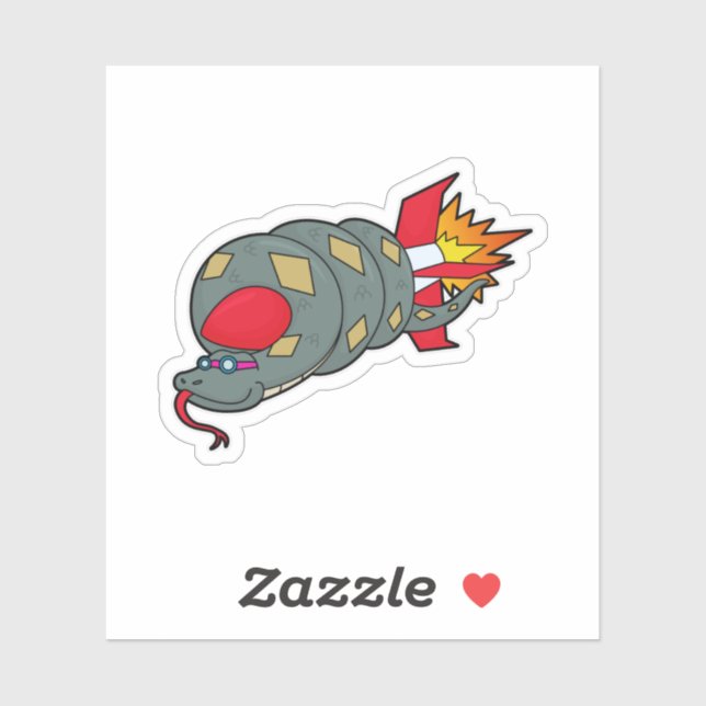 Snake with Rocket (Sheet)