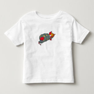 Snake with Rocket Toddler T-Shirt