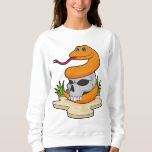 Snake with Skull Sweatshirt