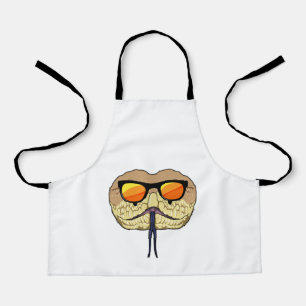 Snake with Sunglasses Apron