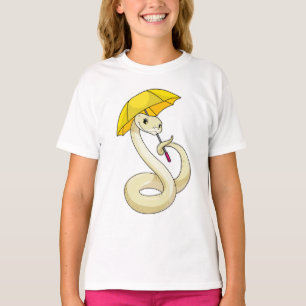 Snake with Umbrella T-Shirt