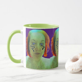 Snake Woman Self Portrait Mug