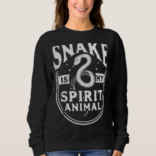 Snake Women Mens Anaconda Reptiles Snake Pattern 4 Sweatshirt