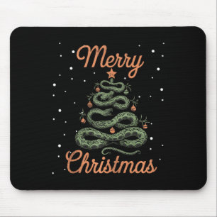 Snake Xmas Tree Snakes Christmas Tree Merry Christ Mouse Mat