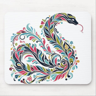 Snake Year 2025: Embracing Luck and Prosperity Mouse Mat