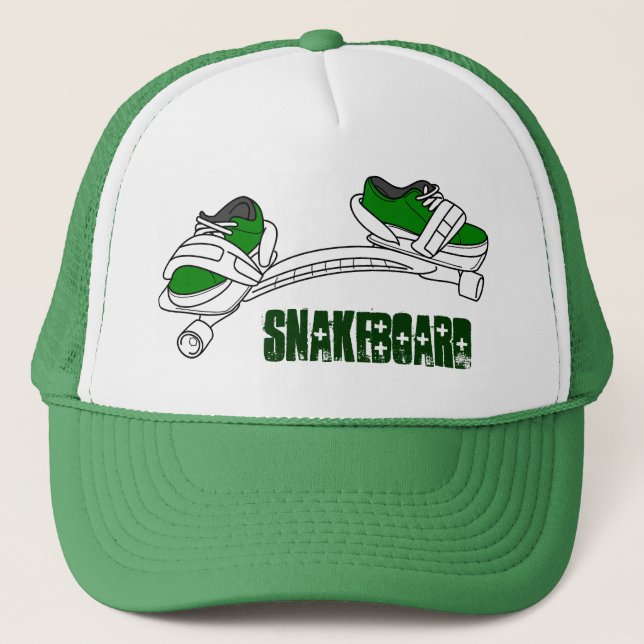 SNAKEBORD-BRASIL TRUCKER HAT (Front)