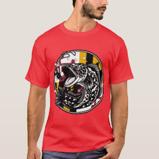 Snakehead Fishing Maryland Oversized T-Shirt