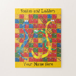 Snakes and Ladders Jigsaw Puzzle