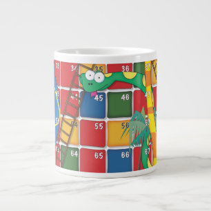 Snakes and Ladders Large Coffee Mug