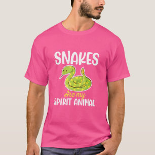 Snakes Are My Spirit Animal Python Viper Snakes T-Shirt