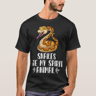 Snakes Are My Spirit Animal T-Shirt