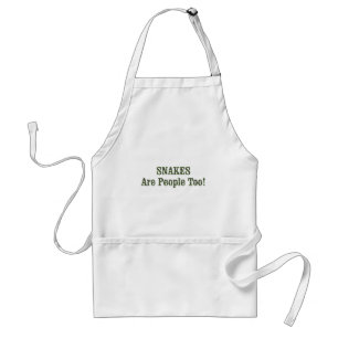 SNAKES Are People Too! Standard Apron