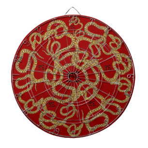 Snakes! Dartboard