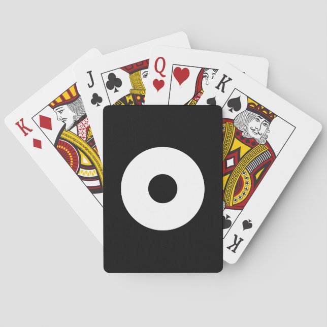 Snake's eye playing cards (Back)