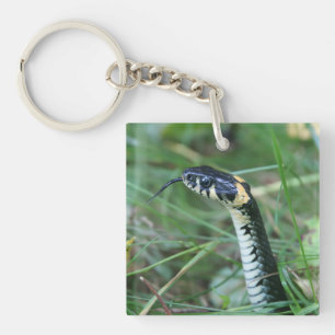 Snake's Head Key Ring
