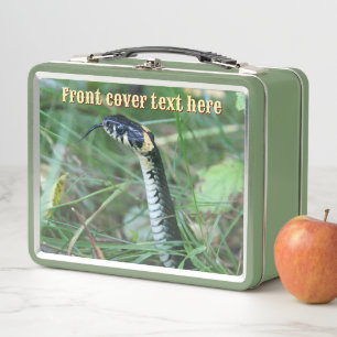 Snake's Head  Metal Lunch Box
