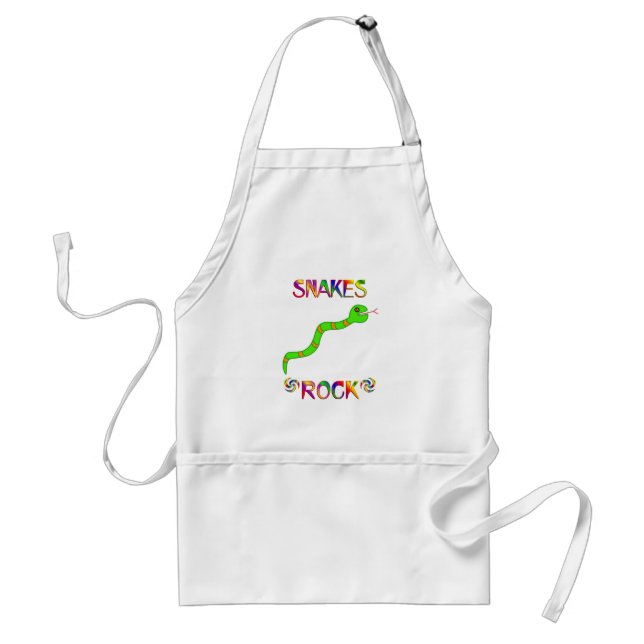 SNAKES ROCK STANDARD APRON (Front)