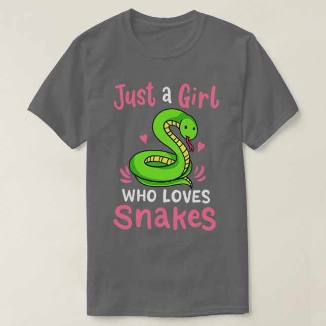 Snakes Snake Lover T-Shirt (Design Front)