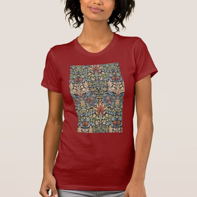 Snakeshead design by William Morris T-Shirt (Front)